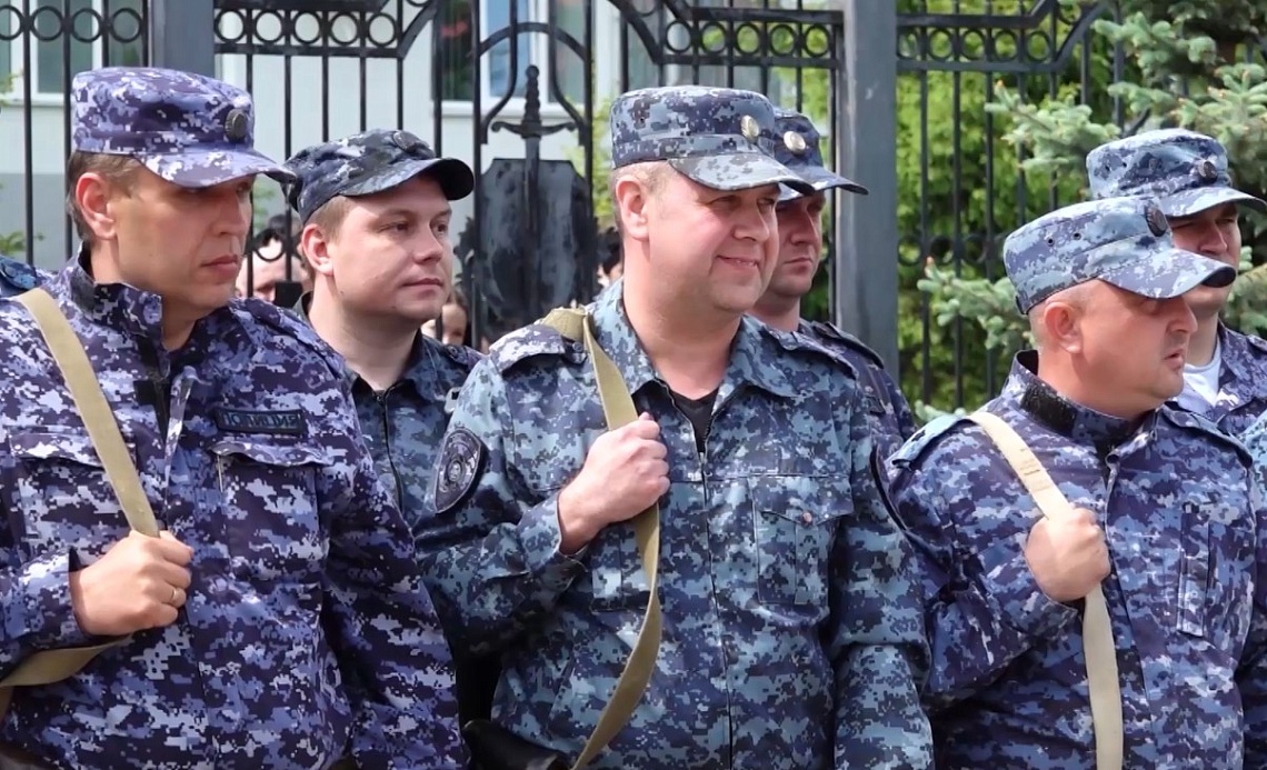Пензенские полицейские вернулись из служебной командировки на Северный Кавказ